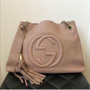 Authentic Gucci medium soho tassel bag